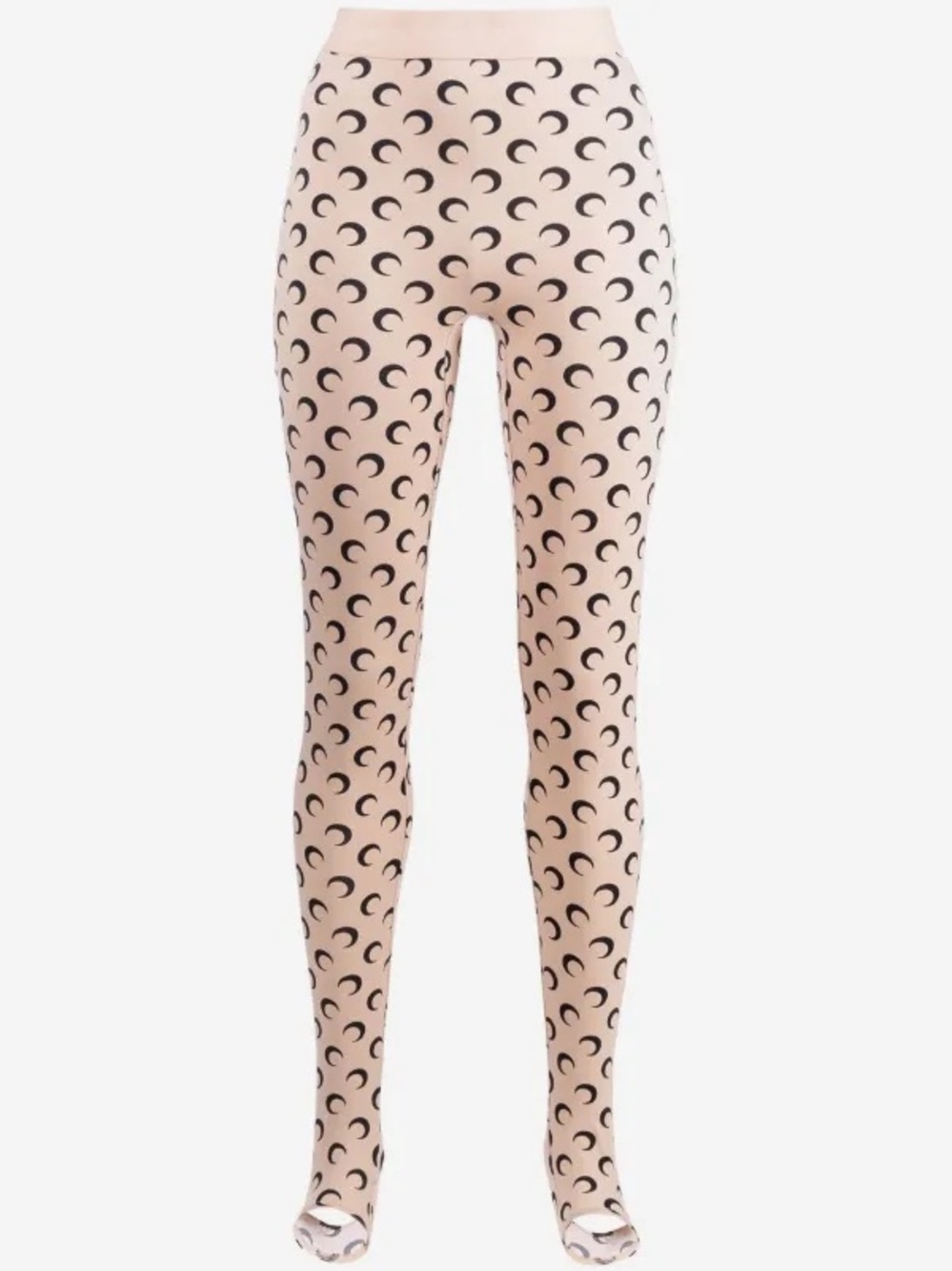 MARINE SERRE all over moon pattern leggings size XS